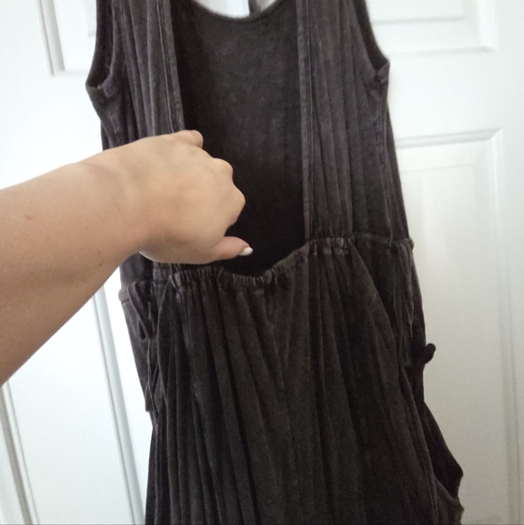 Oli & Hali Soft Jogger Style Jumpsuit Size M Color Light Black New No Tags - Picture 11 of 13